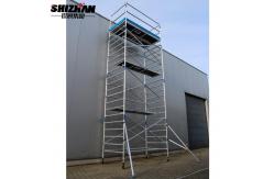 China Aluminium 10m Double Height Cantilever Scaffold Tower supplier