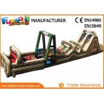 Fireproof Giant Inflatables Obstacle Course Tunnel For Amusement Park for sale
