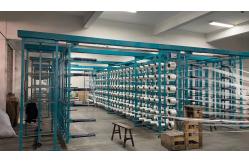 China Electronic Yarn Warping Machine With 8 Layer Rotating Winding supplier