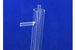 China Double Layer Fused Silica 2.2g/Cm3 High Temperature Quartz Tube supplier
