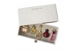 China Lid And Base Rigid Cardboard Purfume Packaging Box With Foam Insert supplier