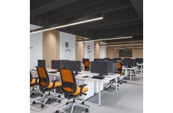 China Office Lamp 20W-50W Dimmable Industrial LED Linear Lighting With 85° Beam Angle supplier