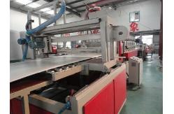 China Double Screw PVC Foam Board Machine , Decoration Board Making Machine supplier