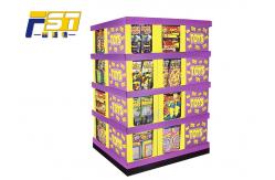 China Heavy Duty Pallet Display Case Various Shapes Optional Glossy / Matte Lamination supplier