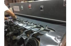 China Corrosion Proof Hydraulic Leather Cutting Machine Adjustable Speed Stable Operation supplier