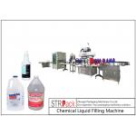 Automatic Bottle Filling Line with PLC Control System for sale
