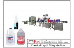 China Automatic Bottle Filling Line with PLC Control System supplier