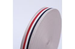 China Decorative Polyester Seatbelt Webbing 2cm Poly Cotton Webbing supplier