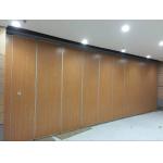 Wooden Board Malaysia Folding Partition Walls , Commercial Acoustic Room Divider Wall for sale