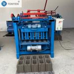 Small Medium Brick Making Machine Brick Press Machine For Roadside Stone for sale