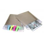 Metallic Jiffy Padded Mailers , Metallic Foil Bubble Bags For Express Delivery for sale