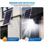 200W Cool White Solar Landscape Flood Lights With Remote Control