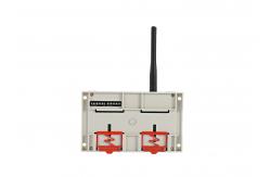 China 8DI8DO Wireless Modbus RTU Wireless Pump Control 8 Inputs / Outputs White Plastic Enclosure supplier