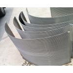 Precision Separation 500mm 99% Wedge Wire Filter Screen , Sieve Bend Screen for sale