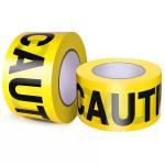 Plastic Barricade Tape PE Roll Waterproof Durable Non-adhesive Warning Tape for Hazardous Areas for sale