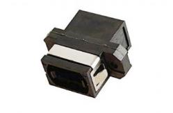 China Zirconia Black Plastic housing Fiber Optic Adapter for MPO Cassettes supplier