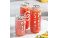China Beverage Plastic Juice Containers 500Ml 650Ml Plastic Pet Bottles With Aluminum Lid supplier