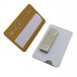 Professional Custom PVC Name Badges Online Plastic Name Tags Magnetic With Artwork for sale