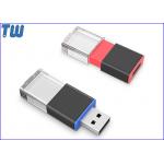 Crystal Sliding Personalized Laser Logo 128GB USB Flash Drive Pen Drive for sale