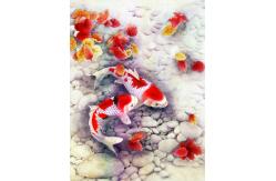 China Sealifes Dolphin Turtle Shark Lenticular 3D Motion Card Souvenir Gift Card supplier