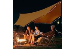 China Folding Outdoor Vinyl Canopy Camping Hexagonal Canopy Beach Rainproof Awning supplier