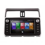 128GB Single Din Touch Screen Head Unit Android 11 For Toyota Land Cruiser Prado 2018 for sale