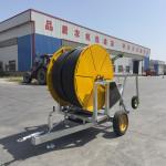 Hose Reel Sprinkler Irrigation System Yellow Agricultiral for sale