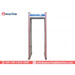 Audio LED Alarm Metal Detector Security Gate Eight Detection Areas For Electronic Factory for sale