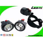 2.8 Ah Cordless LED Headlamp Rechargeable , Long Working Time Miners Cap Lamp for sale