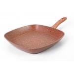 Alu 3003 2.3mm Square Ceramic Marble Coated Cookware for sale