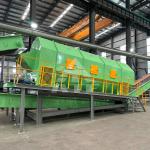Municipal Waste Sorting Plant Rotary Drum Screen Separator City Garbage Sorting Machine for sale