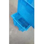 Cheap stacked and nested plastic container box for meat and fish for sale