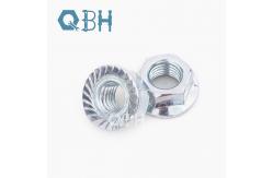 China Plain En 1661 Cold Forged Toothed Flange Nuts With Serration supplier