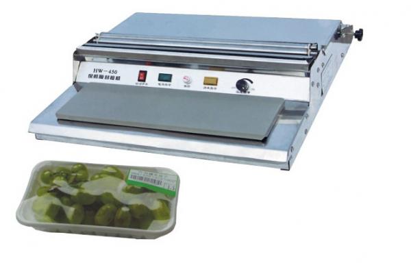 HW450 tray film wrappers / hand wrapper