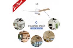 China Electric Power Source 1stshine Ceiling Fan with Fancy Design and Dimmable LED Light supplier