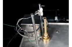 China Cellular Plastic Materials Flammability Test Chamber Horizontal Burning PLC Control ISO9772 supplier