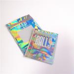 Hologram Mylar k Cosmetic Packaging Bag PET / Hologram Film Material for sale