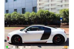 China Electro Optical Matte Metallic White Wrap removable Full Car Wrap Roll Film supplier
