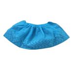 Blue Household Dust Proof 30GSM Non Woven Disposable Shoe Covers for sale