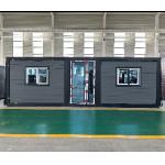 56 Square Meter Floor Area Expandable Container House with Polyurethane Foam Insulation L9000*W6220*H2480 Expanded Size for sale