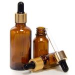 Custom Label Tincture 5ml Amber Glass Dropper Bottles Bulk With Plastic Dropper Cap