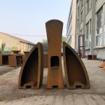 Outdoor Corten Steel BBQ Brazier Diameter 900mm for sale