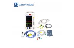 China Use Friendly Multi Parameter Patient Monitor ECG/ HR/ RESP/ SPO2/ NIBP/ TEMP supplier