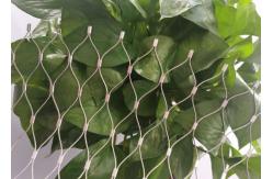China SS316 Rope Diamond Ferruled Mesh Customized  For Stair Railing supplier