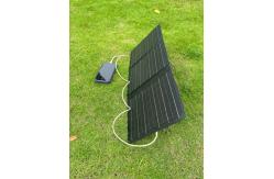 China 3-Fold IP65 Solar Panel Charger with Durable 600D Polyester Bag supplier