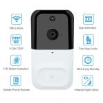 Real Time 166 Degree 250g Smart Wireless Doorbell Camera for sale