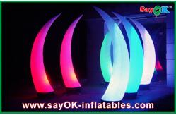 China Inflatable Lighting Decoration Inflatable Tusk Decoration With LED supplier