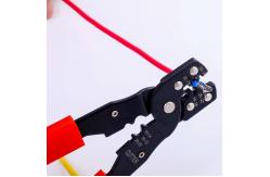 China 65Mn Soft Grip Handle Crimping Pliers  Wide Range Cable Crimping Tool HRC52 supplier