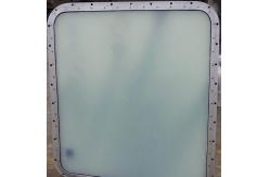 China Fixed Rectangular Welding Marine Windows With Round Angle supplier
