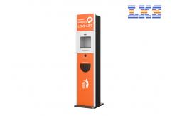 China High Efficiency Disinfectant Soap Dispenser Stand with LCD Display supplier